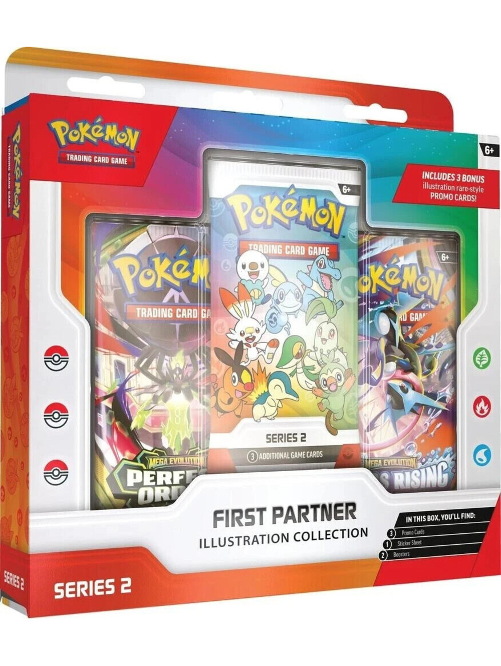 Pokemon First Partner Illustration Collection Series 2 Sealed